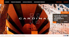 Desktop Screenshot of groupecardinal.com